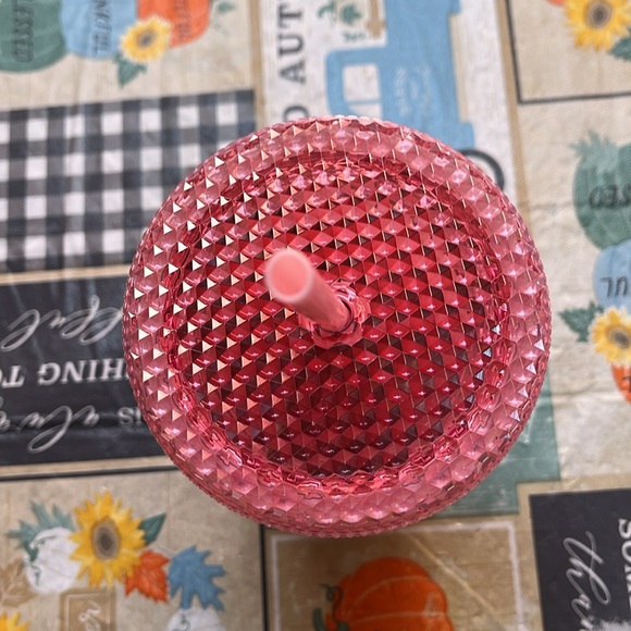 Starbucks 2022 Pink Gradient Studded Tumbler 16oz - Picture 3 of 7